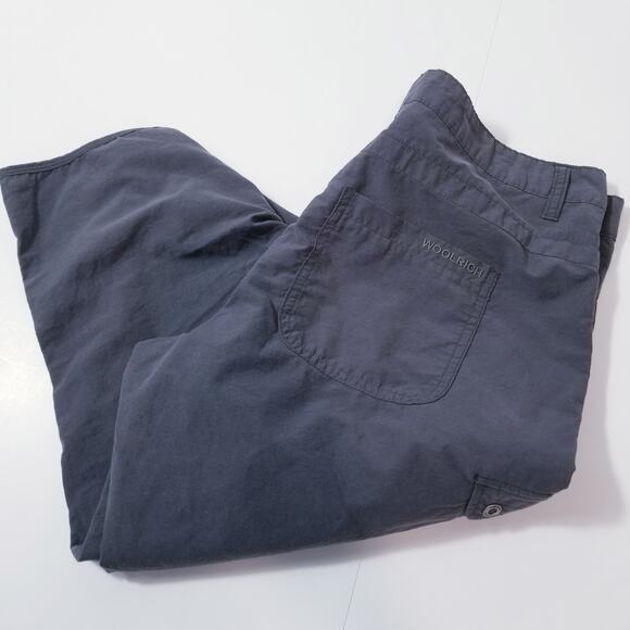WOOLRICH Gray Capri Cargo Pants - Picture 4 of 13